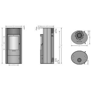 KAMINOFEN ORANIER POLAR 7 - 2.0 | 6,5 KW