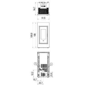 PELLETOFEN CADEL PRINCE 11 | 10,5 KW
