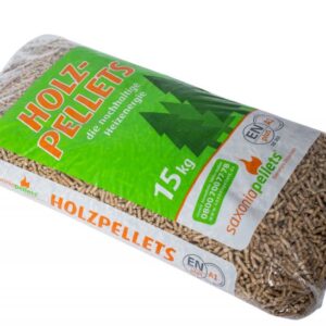 Saxoniapellets 6mm 15kg Sack 66 Sack Palette deutsche Herstellung